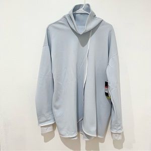 Nike Women’s Maternity Reversible Light Blue Pullover Size Large